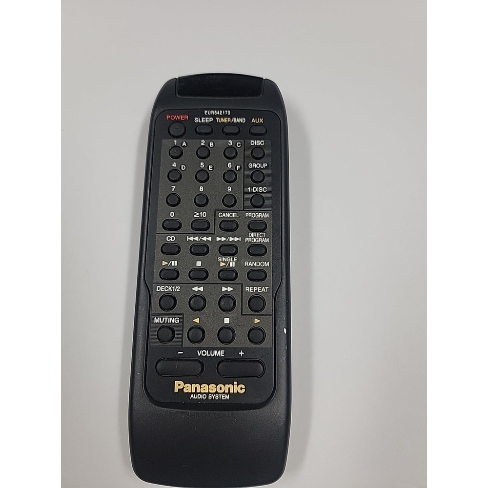 Genuine PANASONIC EUR642173 Remote Control CD SUCH82PK SCCH94M RAKSC302P B1R3